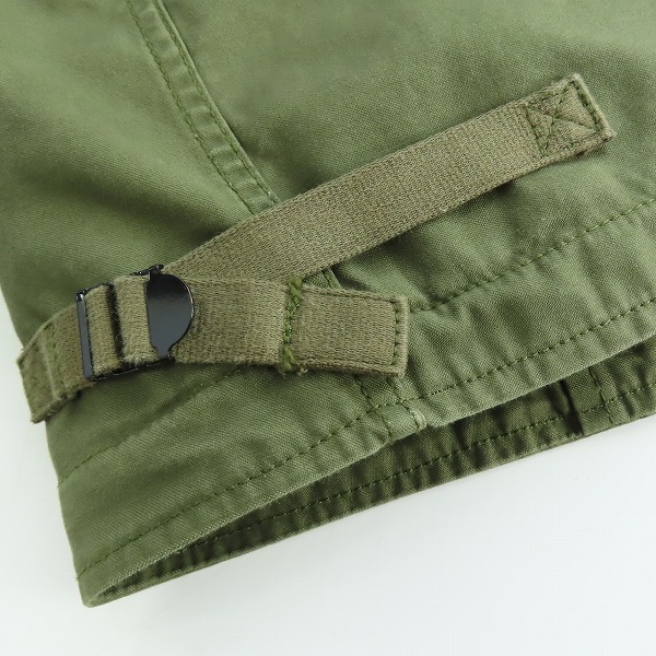 実際に弊社で買取させて頂いたALPHA INDUSTRIES/アルファインダストリーズ Ａ-2 内ボア フィールドジャケット ミリタリージャケット TA1166-019/Lの画像 8枚目