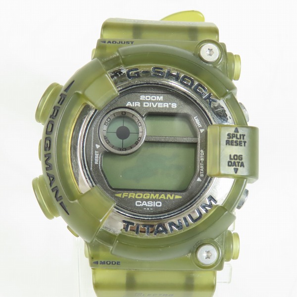 実際に弊社で買取させて頂いたG-SHOCK/G-ショック FROGMAN/フロッグマン '99 Master of G DW-8200MSU-8T【動作未確認】
