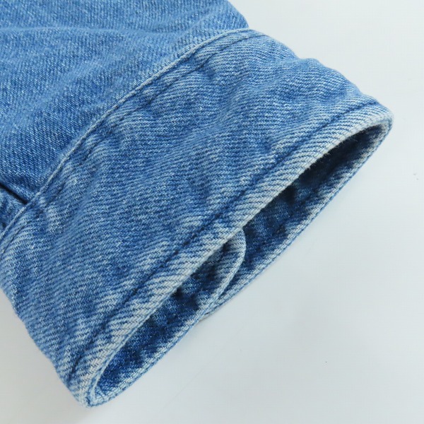 実際に弊社で買取させて頂いたDESCENDANT/ディセンダント 23AW ALLEN DENIM LS SHIRT COLOR/デニムシャツ 232WVDS-SHM01/2の画像 8枚目