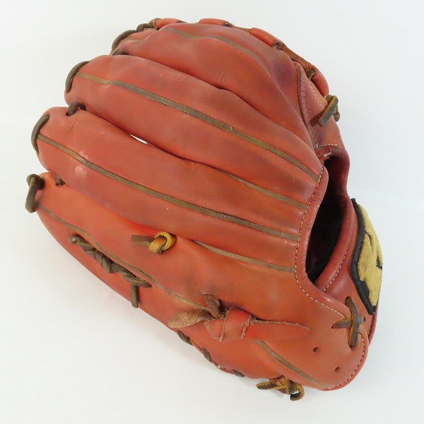 実際に弊社で買取させて頂いたHI-GOLD/ハイゴールド 軟式 内野手 右投げ用グローブの画像 1枚目