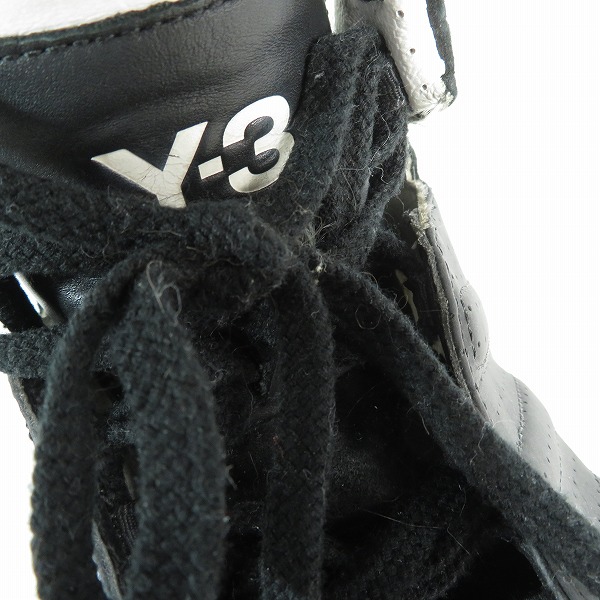 実際に弊社で買取させて頂いた【観賞用】Y-3/ワイスリー Honja High Top スニーカー/G42647/27.5の画像 6枚目