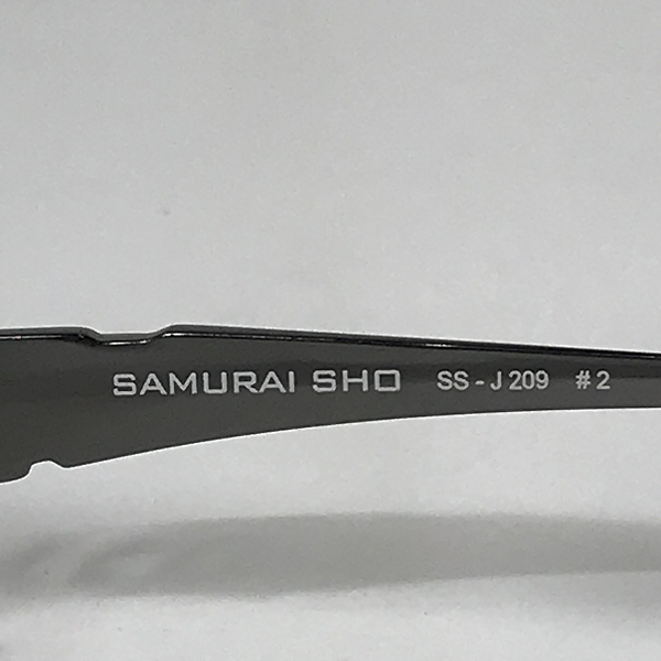 実際に弊社で買取させて頂いたSAMURAI SHO/サムライ翔 チタン フレーム 眼鏡/メガネ/アイウェア SS-J209の画像 6枚目
