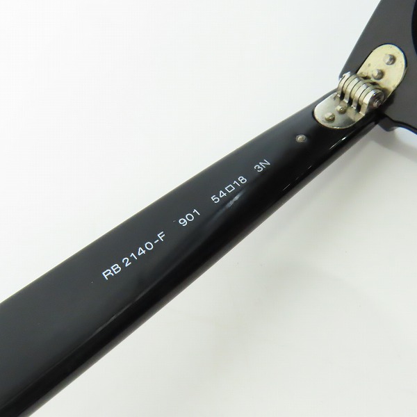 実際に弊社で買取させて頂いたRay-Ban/レイバン WAYFARER ウェイファーラー サングラス RB2140-F 901の画像 7枚目