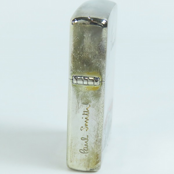 実際に弊社で買取させて頂いたZIPPO/ジッポー Paul Smith/ポールスミス 鏡面加工 2006年製の画像 2枚目