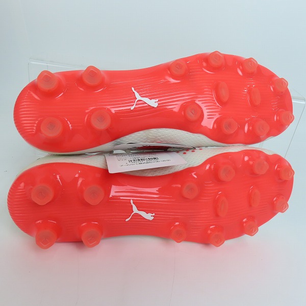 実際に弊社で買取させて頂いた【未使用】PUMA/プーマ FUTURE ULTIMATE HG/AG フューチャーアルティメット  サッカー用 スパイク 107357-01 24.5の画像 2枚目