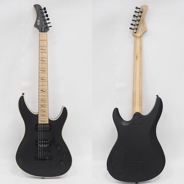 実際に弊社で買取させて頂いた★FGN/FUJIGEN/フジゲン JMY-AL-M Matte Black エレキギター ダンカン製PU搭載 リバースヘッド ギグケース付の画像 1枚目