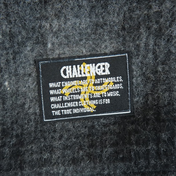 実際に弊社で買取させて頂いたCHALLENGER/チャレンジャー オンブレチェック シンサレート ベスト CLG-JK010-011/Sの画像 4枚目