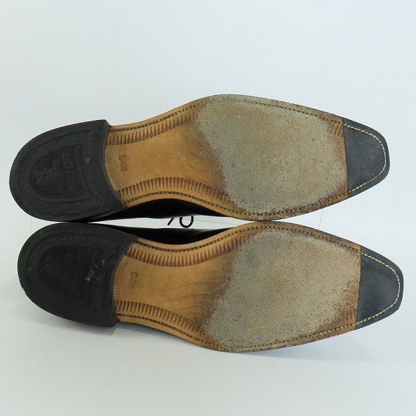 実際に弊社で買取させて頂いたSCOTCH GRAIN/スコッチグレイン インペリアル ストレートチップ ビジネスシューズ ブラック 937/24.5の画像 2枚目