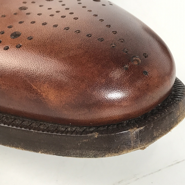 実際に弊社で買取させて頂いたSantoni/サントーニ シングルモンクストラップシューズ ドレスシューズ/7.5の画像 7枚目