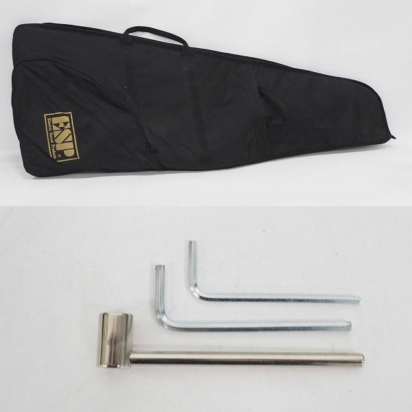 実際に弊社で買取させて頂いた★ESP/イーエスピー Custom エクスプローラーType アクティブ EMG搭載 エレキギター カスタム品 ギグケース付の画像 9枚目