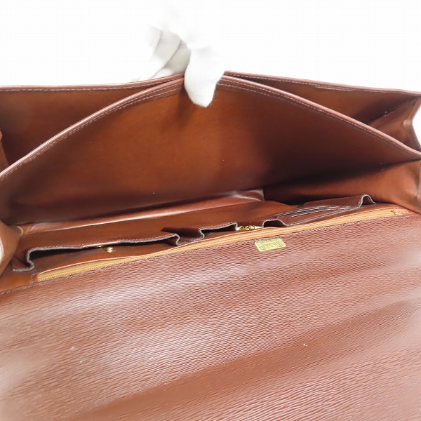 実際に弊社で買取させて頂いたBALLY/バリー ダイヤルロック付き レザー ブリーフケースの画像 4枚目