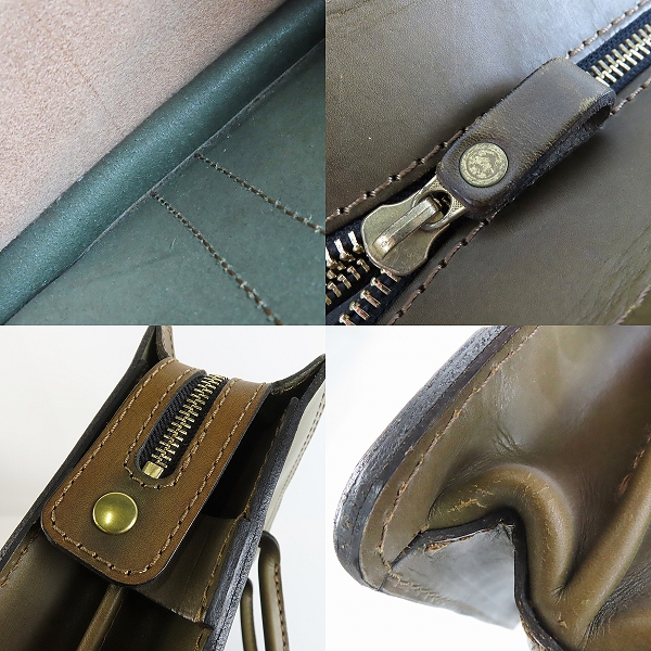 実際に弊社で買取させて頂いたHERZ/ヘルツ 二本手ビジネスバッグ BW-24の画像 6枚目