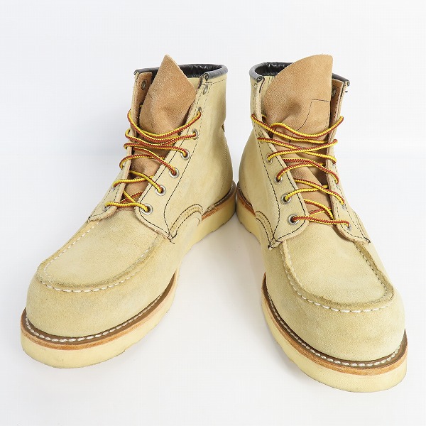 実際に弊社で買取させて頂いたRED WING/レッドウィング アイリッシュセッター スエード モックトゥ 8173/9.5E