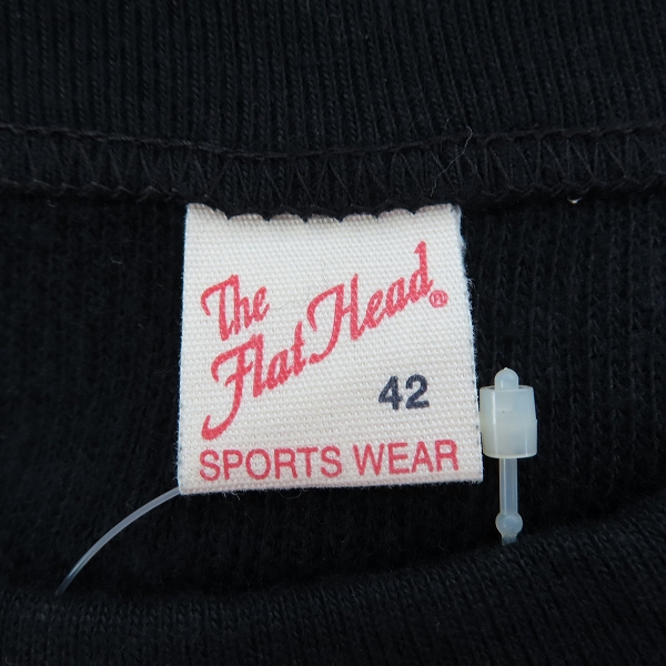 実際に弊社で買取させて頂いた【未使用】THE FLAT HEAD/フラットヘッド SPACE RIDER サーマル ロングスリーブ 42の画像 2枚目