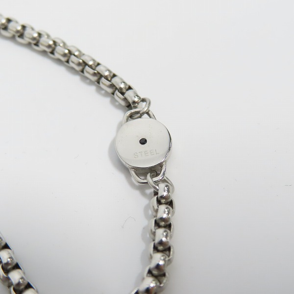 実際に弊社で買取させて頂いたDIESEL/ディーゼル ネックレス ステンレス スチール DX1378931の画像 5枚目