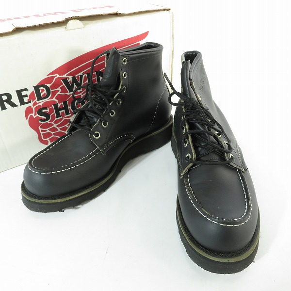 実際に弊社で買取させて頂いたREDWING/レッドウィング オールブラックセッターブーツ 8137/9D