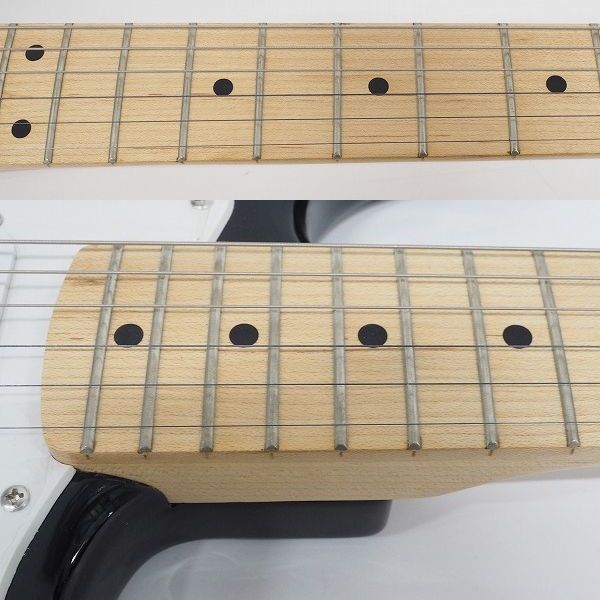 実際に弊社で買取させて頂いた★Squier by Fender/スクワイヤー Strat/ストラトキャスター エレキギター ソフトケース付の画像 4枚目