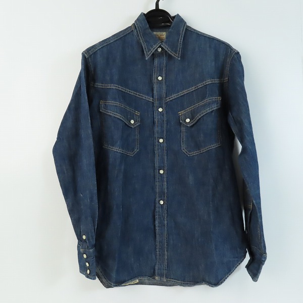 実際に弊社で買取させて頂いたJoe McCOY/ジョーマッコイ THE REAL McCOY'S/リアルマッコイズ デニムシャツ Lot105/15.5