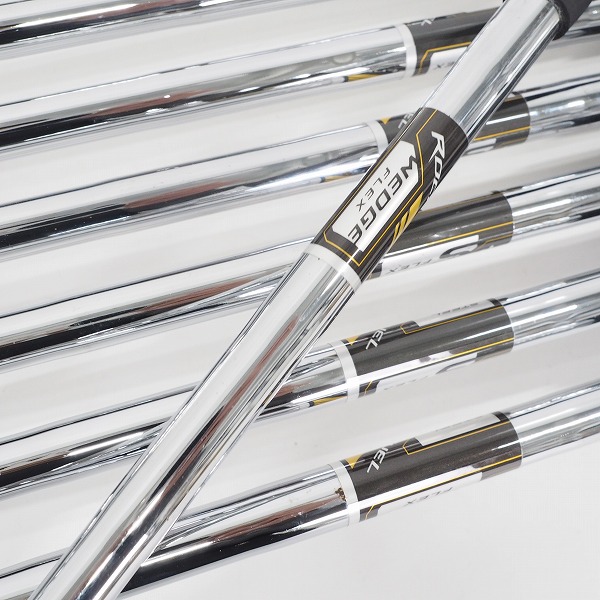 実際に弊社で買取させて頂いたTaylorMade/テーラーメイド ROCKET BLADEZ HL/ロケットブレイズ アイアン #4～9,P,Aw 8本セット 85G FLEX:Sの画像 6枚目