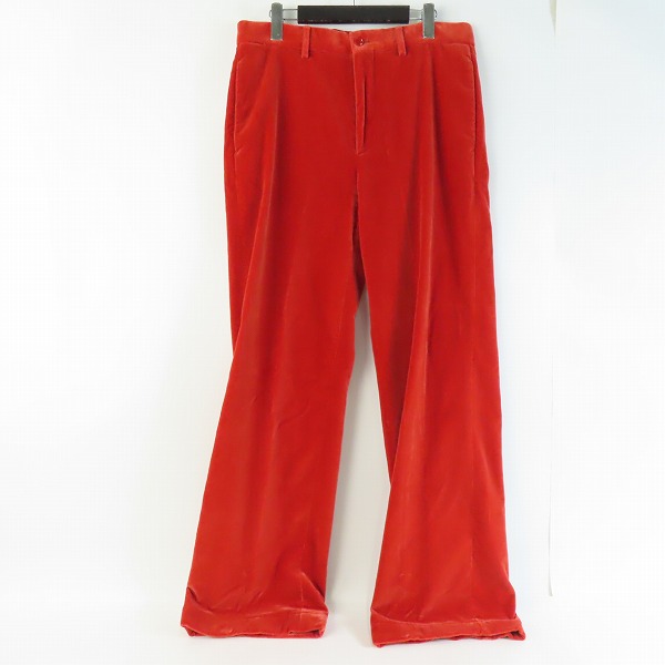実際に弊社で買取させて頂いた【JPタグ】ETRO/エトロ 2022年モデル ベロア ワイドパンツ 222-1W757-0551/48