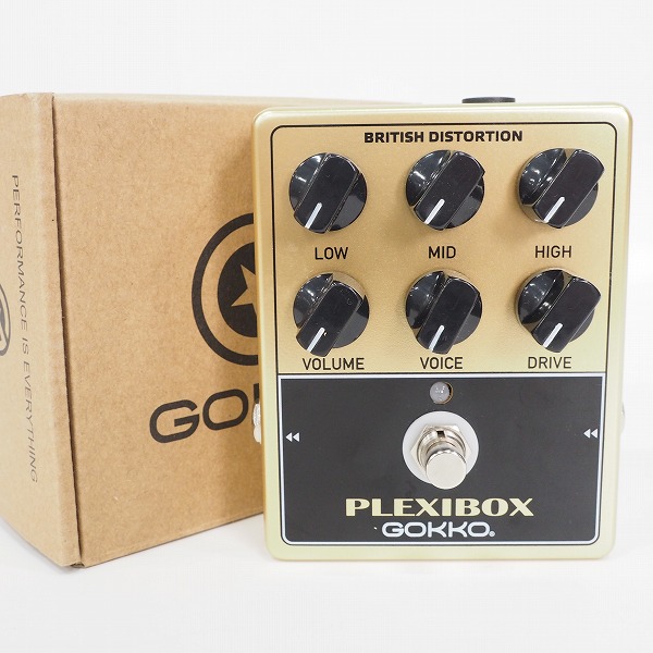 実際に弊社で買取させて頂いた【美品】GOKKO AUDIO PLEXIBOX GK-36 アンプ シミュレーター エフェクター【動作確認済】