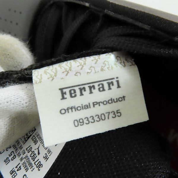 実際に弊社で買取させて頂いた【未使用】PUMA×FERRARI/プーマ×フェラーリ ドリフトキャット Decima 2023 スニーカー 307193-07/26.5の画像 6枚目