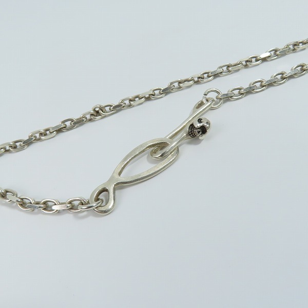 実際に弊社で買取させて頂いたSTOP LIGHT/ストップライト スカルフック付きネックレスチェーンの画像 1枚目