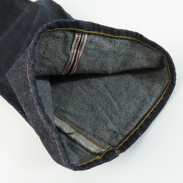 実際に弊社で買取させて頂いたvisvim/ビズビム SOCIAL SCULPTURE 01 SLIM RAW MUD OD/ソーシャルスカルプチャー デニムパンツ 0123205005010/W36L30の画像 6枚目