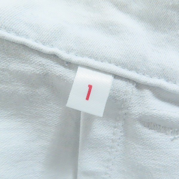 実際に弊社で買取させて頂いたBLUE BLUE/ブルーブルー サイドジップ ワイドパンツ/1の画像 3枚目