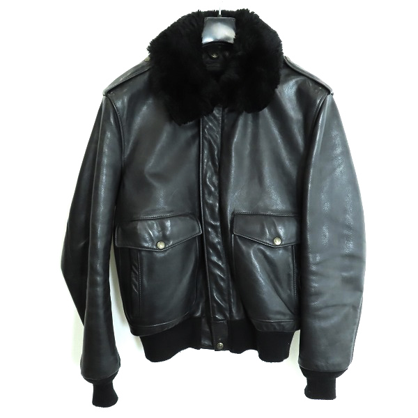 実際に弊社で買取させて頂いたSchott/ショット A-2 レザーボアライナー付きフライトジャケット/184SM/38
