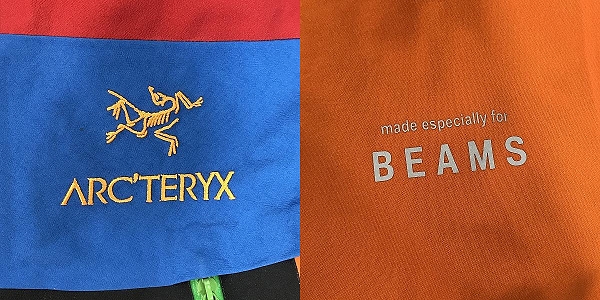 実際に弊社で買取させて頂いたARC'TERYX BEAMS/アークテリクス×ビームス 35th Theta SV Jacket アークテリクス シータSV マウンテンパーカー Sの画像 7枚目