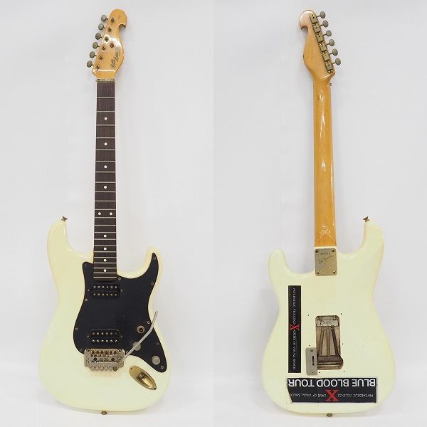 実際に弊社で買取させて頂いた★【弦無し】Bill Lawrence/ビルローレンス ストラトシェイプ HH エレキギター 日本製 ソフトケース付の画像 1枚目