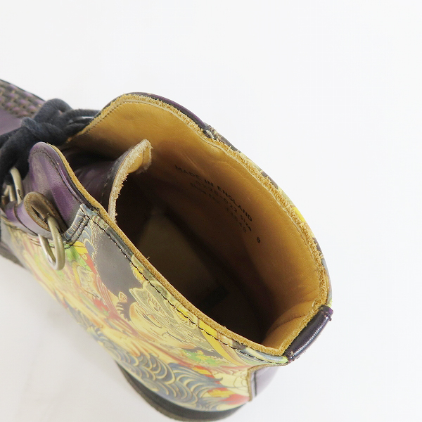 実際に弊社で買取させて頂いたGEORGE COX/ジョージコックス 凡天 太郎 ブーツ 11848/8の画像 4枚目