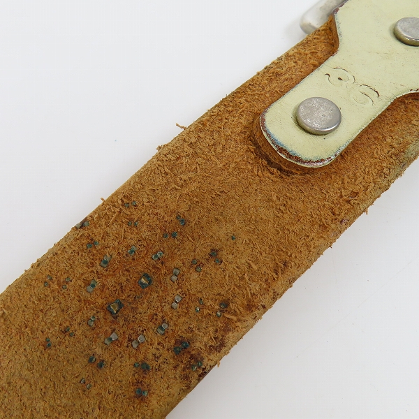 実際に弊社で買取させて頂いたHollywood Trading Company /HTC/エイチティーシー ひょうたんスタッズ ベルトの画像 4枚目