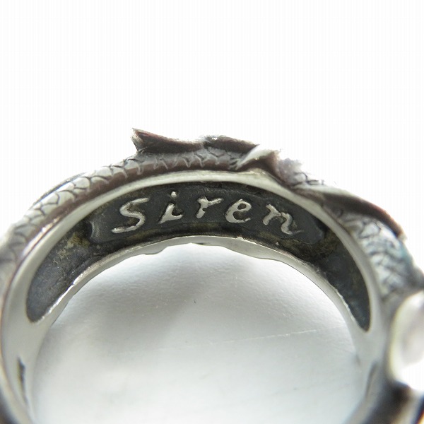 実際に弊社で買取させて頂いた【ギャラ付き】Bloody Mary ブラッディマリー Neptune/ネプチューン S リング 13号の画像 5枚目