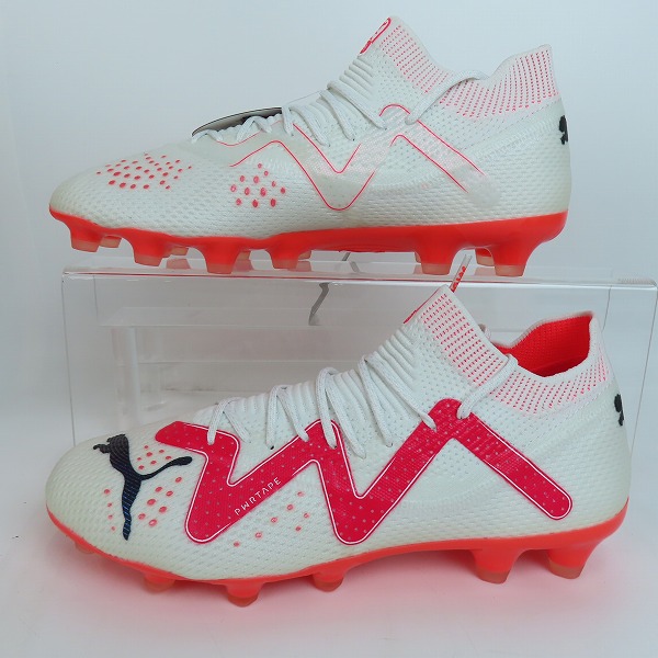 実際に弊社で買取させて頂いた【未使用】PUMA/プーマ FUTURE ULTIMATE HG/AG フューチャーアルティメット  サッカー用 スパイク 107357-01 24.5の画像 3枚目