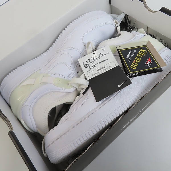 実際に弊社で買取させて頂いたNIKE×UNDERCOVER/ナイキ×アンダーカバー AIR FORCE 1/エアフォース１ LOW SP DQ7558-101/27の画像 7枚目