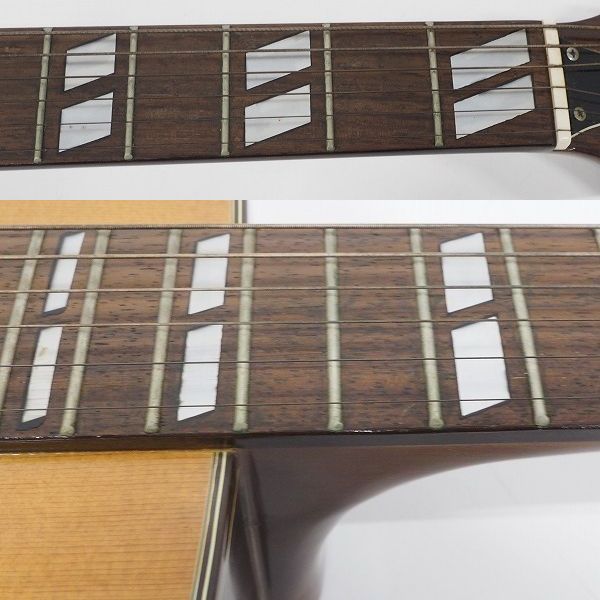 実際に弊社で買取させて頂いた★Pearl/パール 詳細不明 アコースティックギター/アコギの画像 3枚目