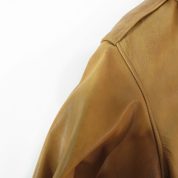 実際に弊社で買取させて頂いたBUZZ RICKSON'S/バズリクソンズ AVIATION ASSOCIATES A-2 ウールライニング フライトジャケット BR80219/40の画像 6枚目