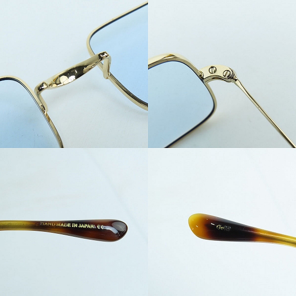 実際に弊社で買取させて頂いたOLIVER GOLDSMITH/オリバーゴールドスミス Oblong スクエア 眼鏡/メガネ/アイウェアの画像 4枚目