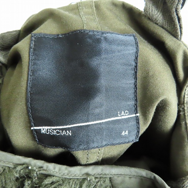 実際に弊社で買取させて頂いたLAD MUSICIAN/ラッドミュージシャン モッズコート 2209-364/44の画像 3枚目