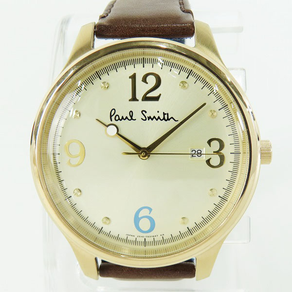 実際に弊社で買取させて頂いたPaul smith/ポールスミス The City/ザシティー クオーツ腕時計【動作未確認】