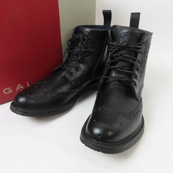 実際に弊社で買取させて頂いたREGAL/リーガル ウィングチップ サイドジップ×レースアップブーツ  71HR/M