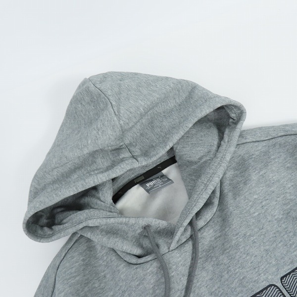 実際に弊社で買取させて頂いた【未使用】PUMA/プーマ プルオーバーパーカー グレー 580176-03/Mの画像 5枚目