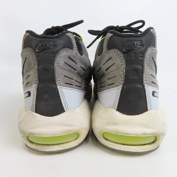 実際に弊社で買取させて頂いたNIKE/ナイキ AIR MAX 95 エアマックス KIM JONES BLACK/VOLTキムジョーンズ ブラック/ボルト DD1871-002/28.5の画像 1枚目