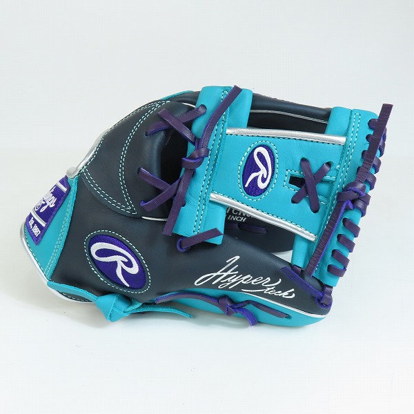 実際に弊社で買取させて頂いたRawlings/ローリングス HYPER TECH/ハイパーテック 軟式 内野手用 グローブ/ミット GR4HTCN62の画像 1枚目