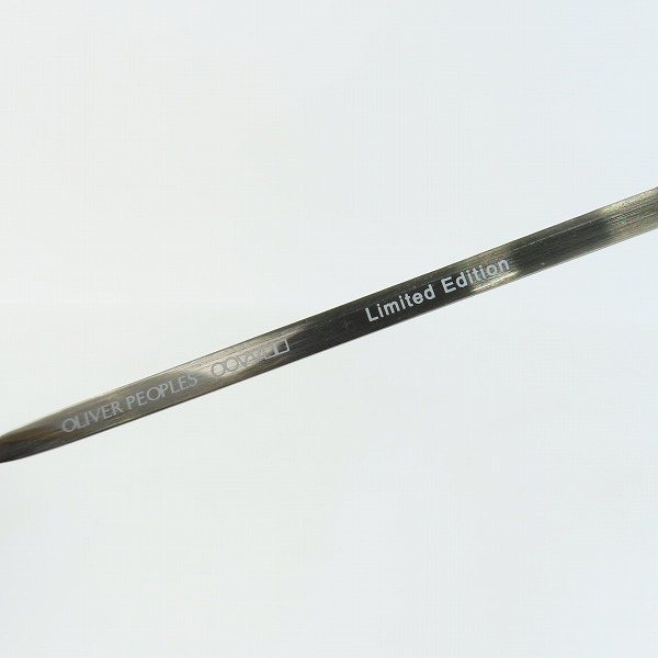 実際に弊社で買取させて頂いたOLIVER PEOPLES/オリバーピープルズ  Limited Edition 雅 505 サングラス/アイウェアの画像 6枚目