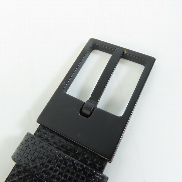 実際に弊社で買取させて頂いたGIORGIO ARMANI/ジョルジオアルマーニ 型押しレザー ベルト 943/46の画像 1枚目