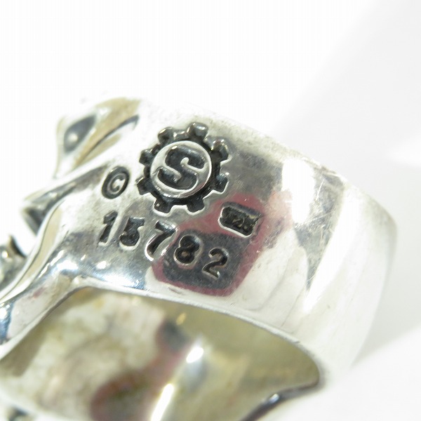 実際に弊社で買取させて頂いたSTARLINGEAR/スターリンギア パンチャー デビルブルーザー リング 22-24.5号の画像 6枚目