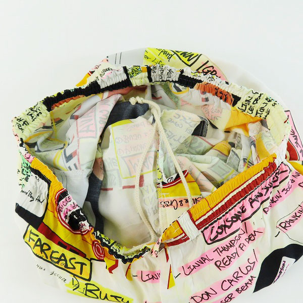 実際に弊社で買取させて頂いたWACKO MARIA/ワコマリア GUILTY PARTIES/ギルティパーティズ 総柄 アロハシャツ/ハーフパンツ/セットアップ/L/Mの画像 4枚目